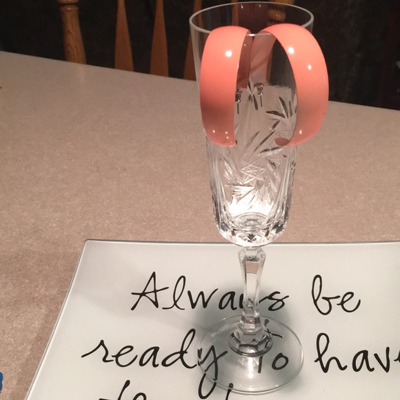 Jewelry - 2” Coral Hoop Earrings